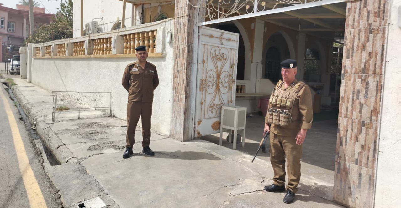 ديالى .. مجهولون يضرمون النار بجامع ويكتبون على أحد جدرانه "لا للمدخلية" (فيديو)