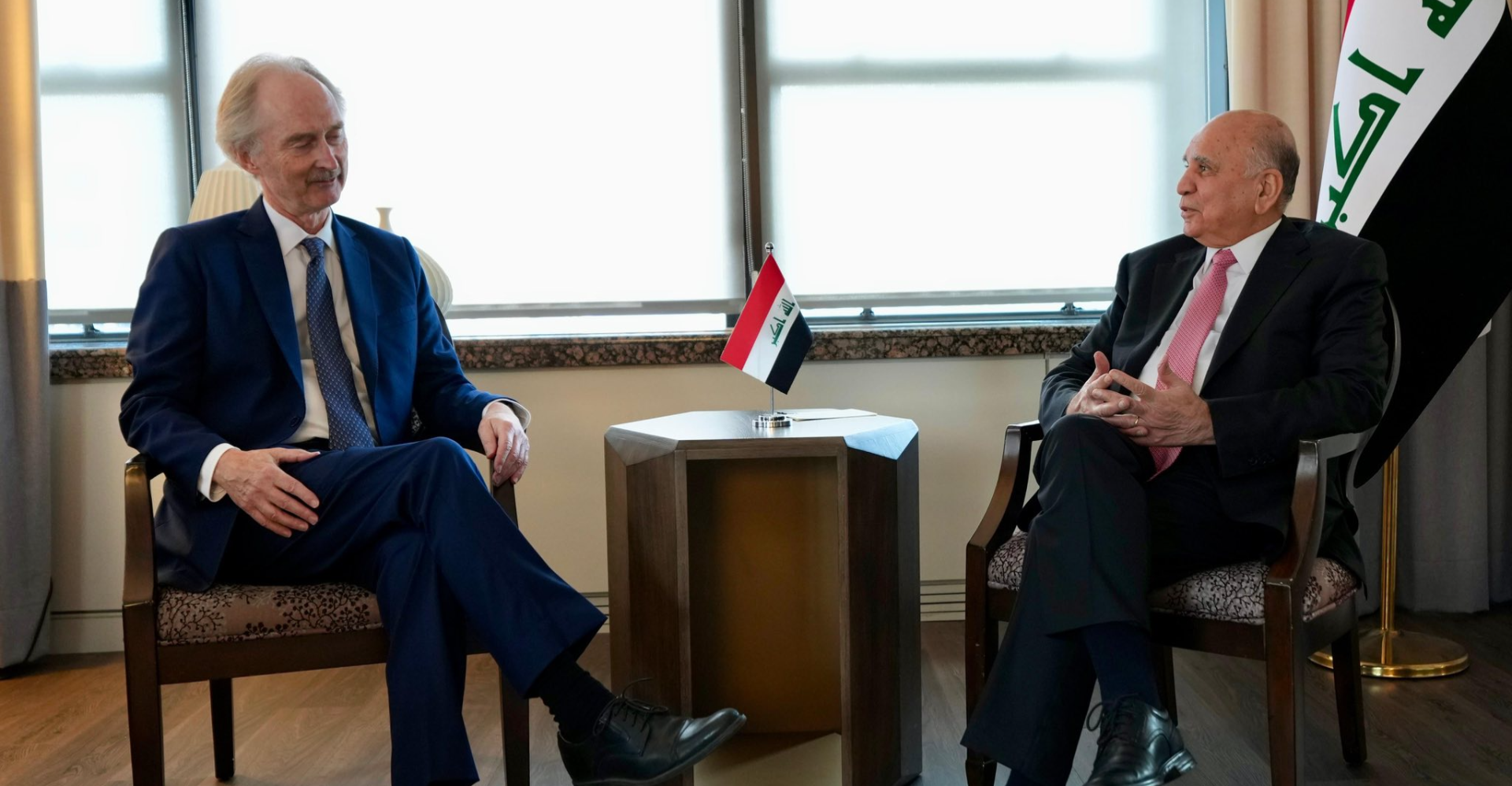 مباحثات عراقية أممية بشأن سوريا.. استعراض مواقف سياسية وتحذيرات أمنية