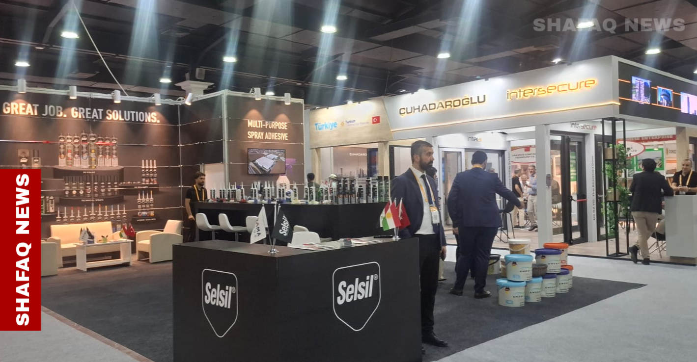 بمشاركة 400 شركة و20 دولة.. انطلاق معرض البناء السابع في أربيل (صور)