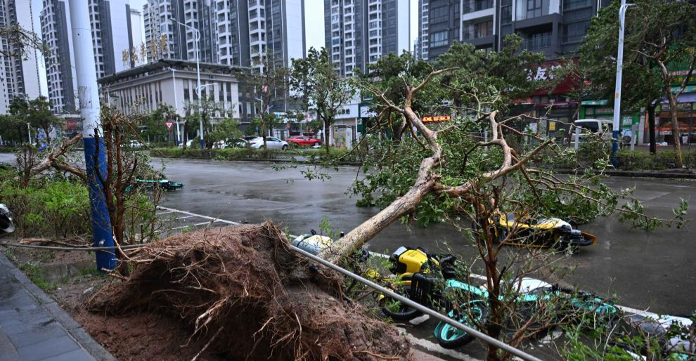 الصين.. إعصار "راغاسا" يخلف 32 قتيلاً وجريحاً وإجلاء 1.89 مليون مواطن