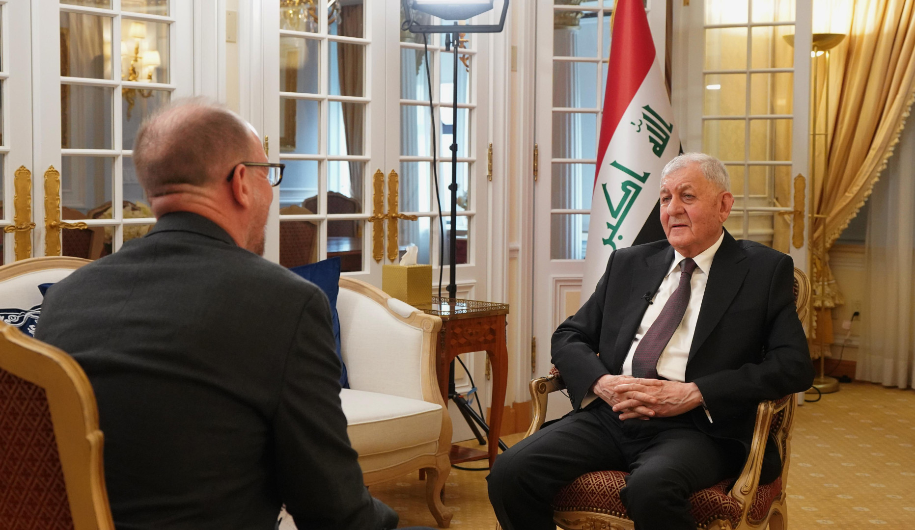 الرئيس العراقي يرد على ترامب: الاعتراف بدولة فلسطين ليس مكافأة لحماس