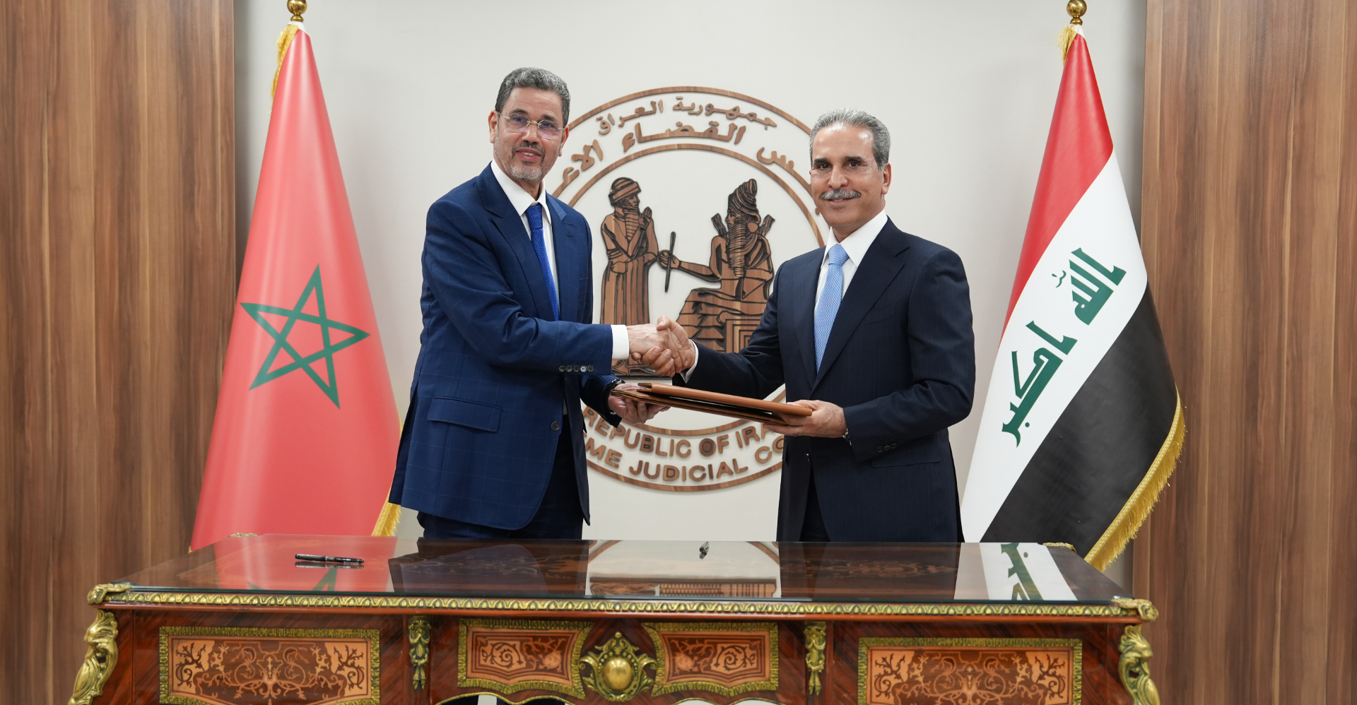 Iraq and Morocco sign judicial cooperation deal