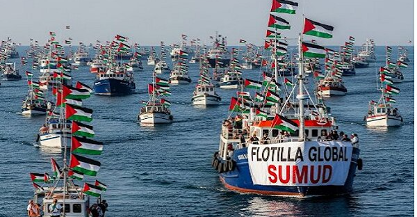 اليونان تتعهد بضمان سلامة "أسطول الصمود" في مياهها