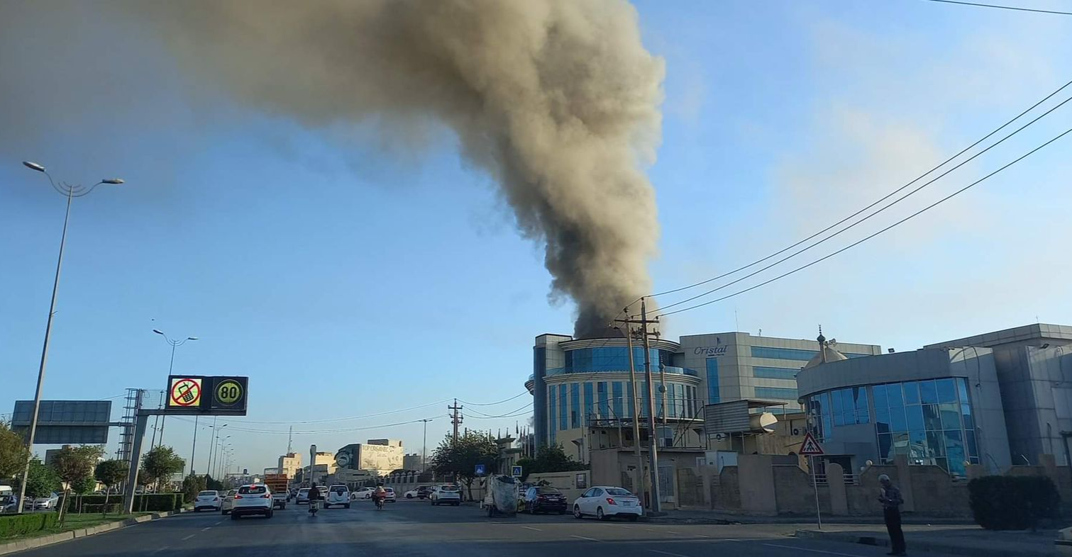 Fire breaks out at Erbil hospital