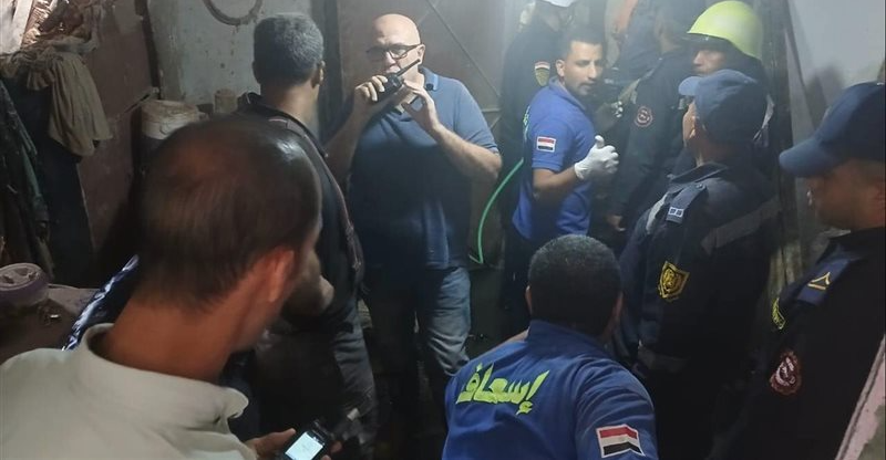 مصرع وإصابة 44 شخصاً إثر حريق في مصنع ملابس بمصر