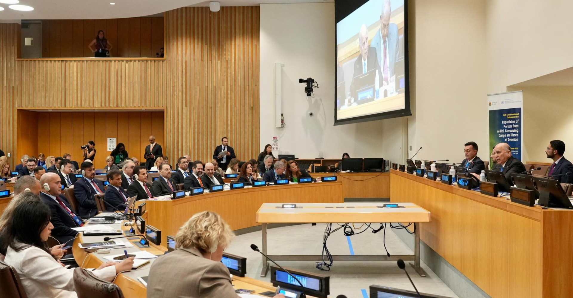 Iraq urges global action to close Syria's Al-Hol Camp