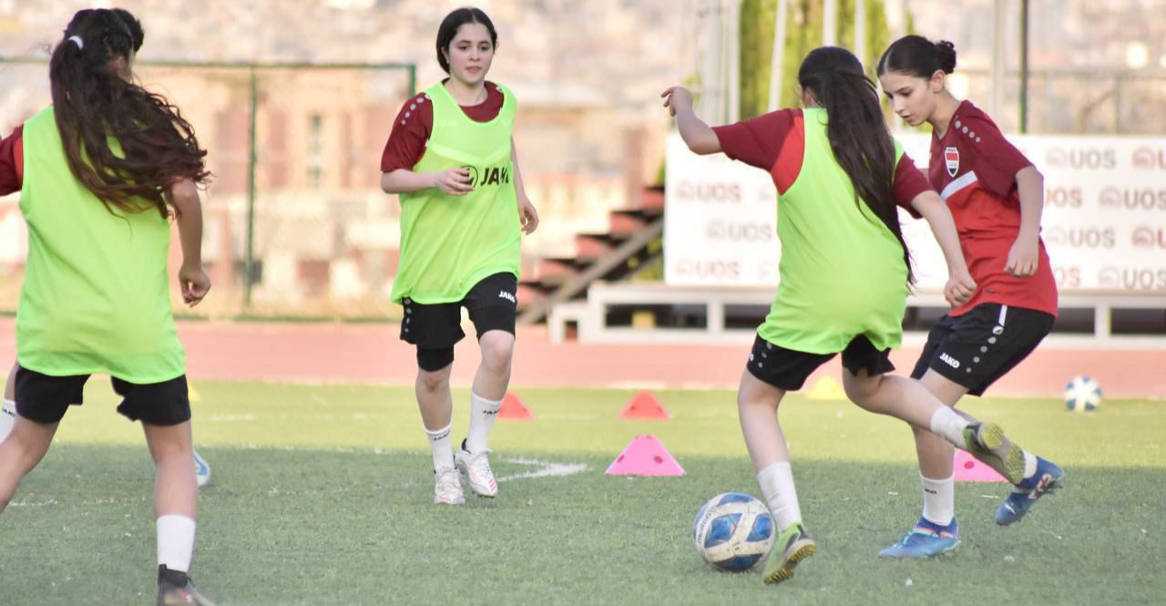 فتيات العراق يستعدّن لبطولة غرب آسيا للواعدات بمعسكر في السليمانية