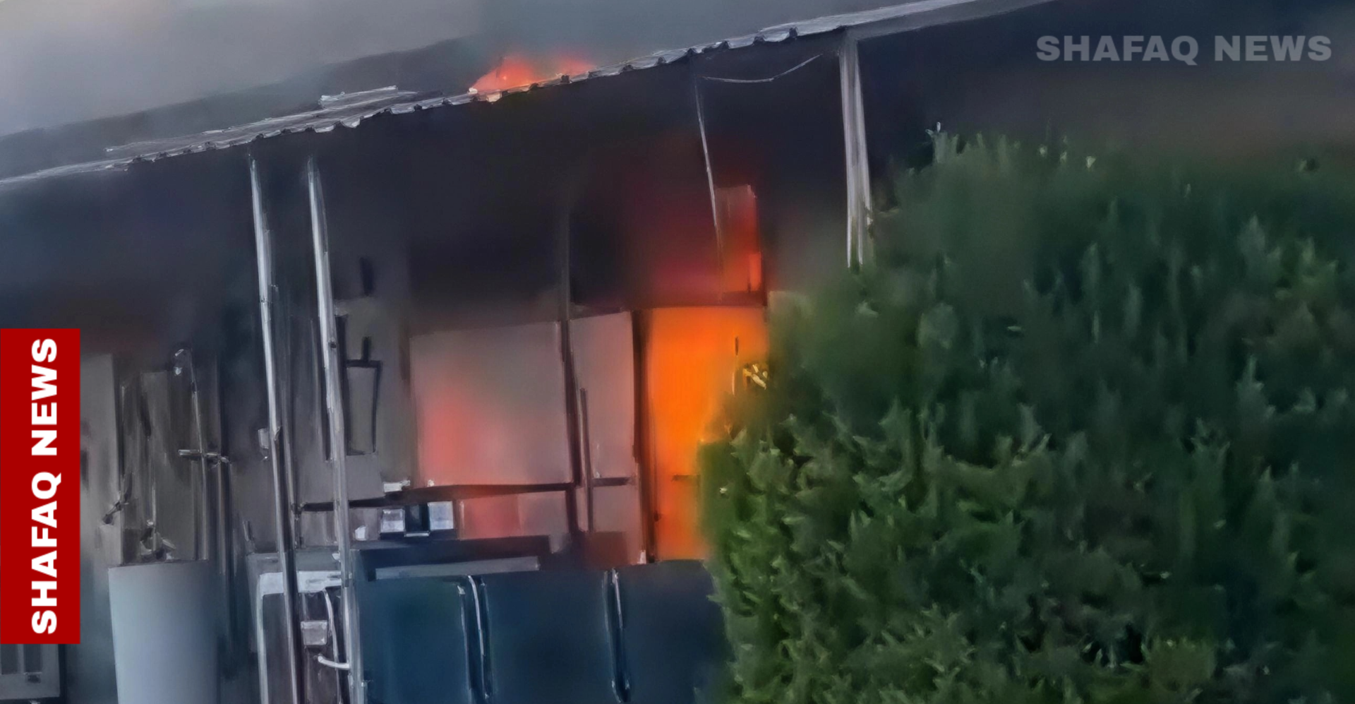 کەرکوک.. زەخمداری دوو کەس لە ئەنجام هیزگردن ئاگر لەناو دوکانیگ کەرەستەیل کارەبایی