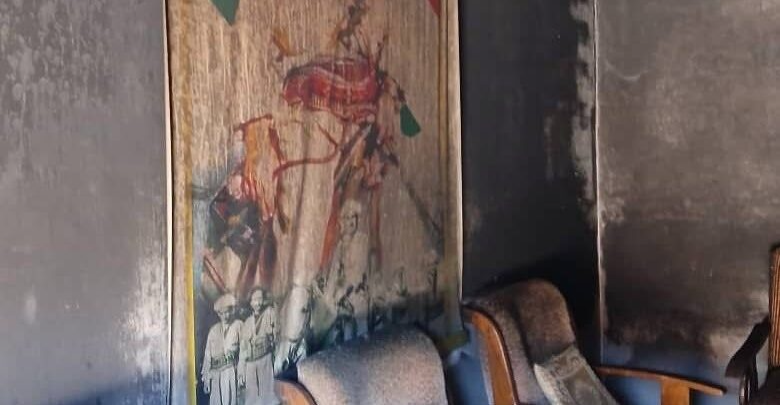 سوريا: حريق مكتب المجلس الوطني الكوردي ليس مفتعلاً