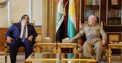 مسعود بارزاني ومثنى السامرائي يبحثان 3 ملفات عراقية وإقليمية