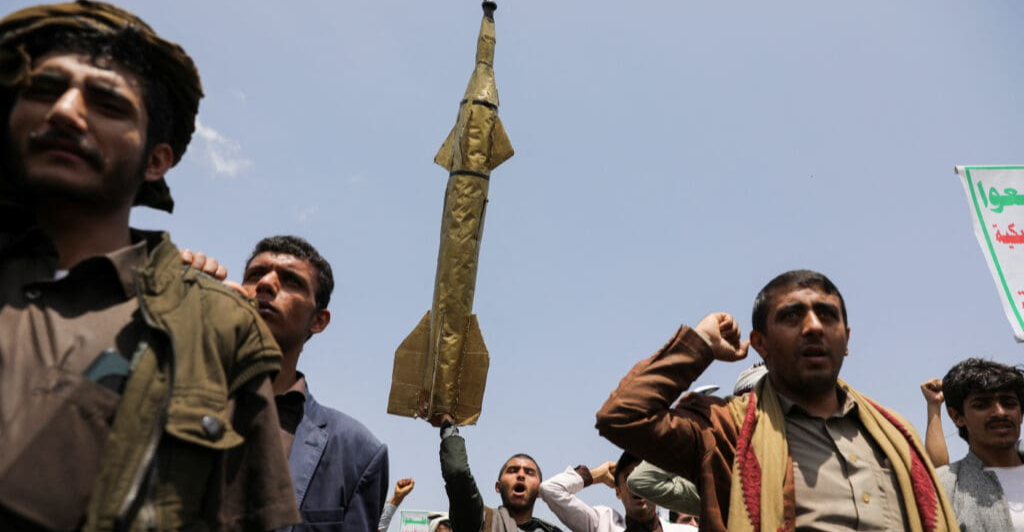 Houthis launch hypersonic missile and drone strikes on Israel