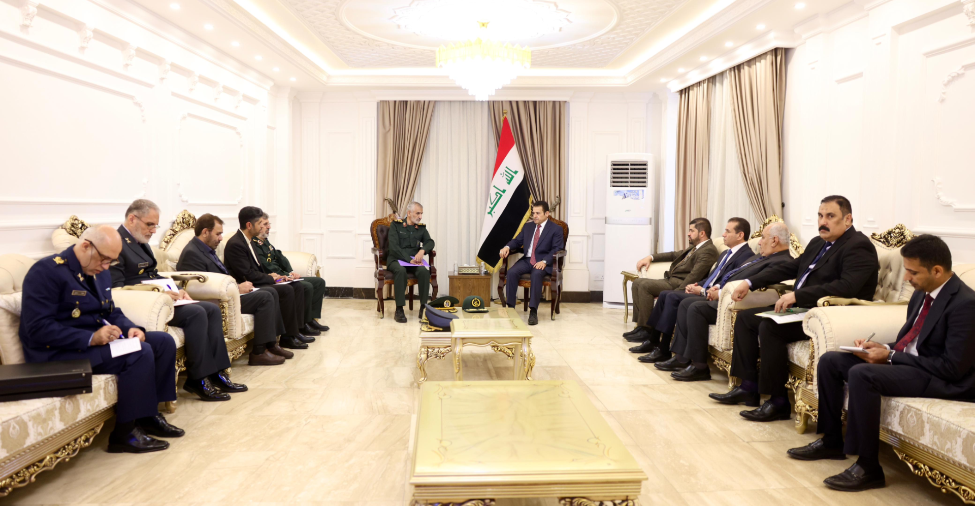 العراق يتعهد باتخاذ ما يلزم لعدم تكرار خرق اجوائه من قبل إسرائيل لمهاجمة إيران