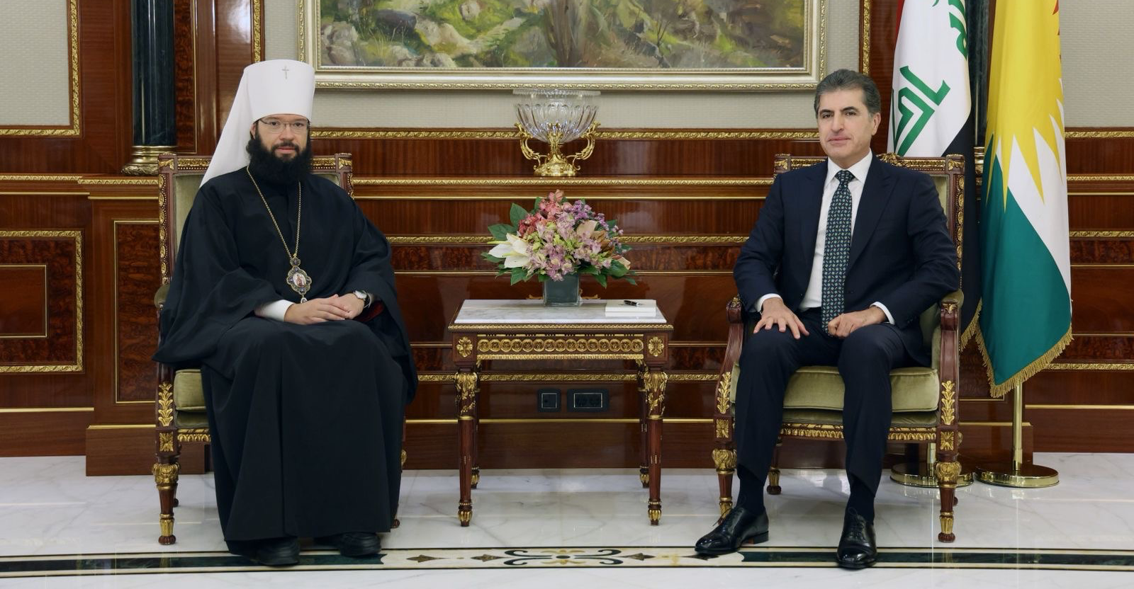 President Barzani, Russian Orthodox leaders discuss Christians in Kurdistan