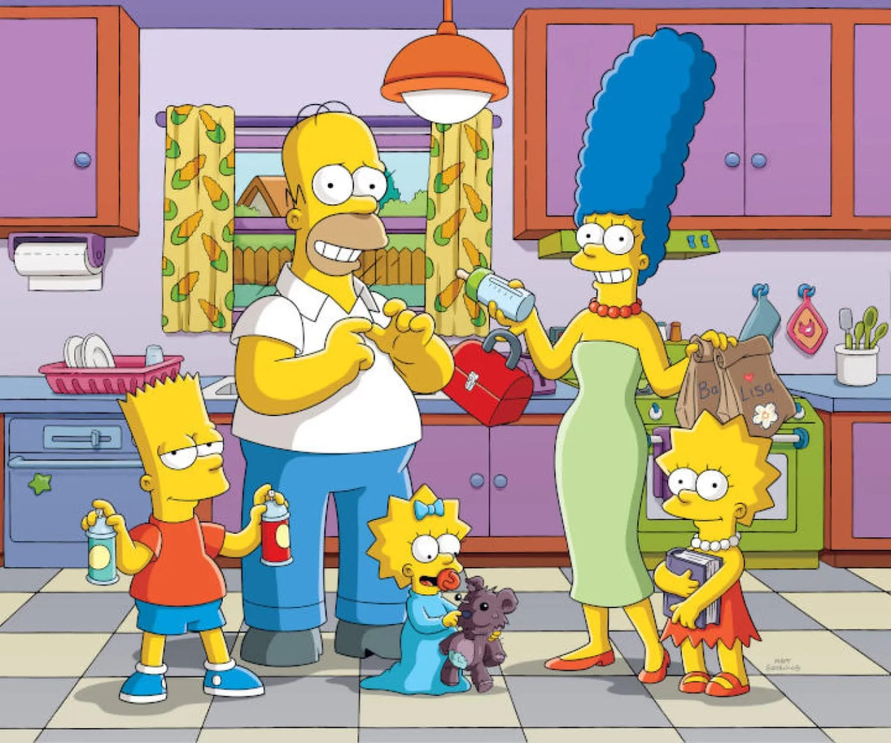 ‏بەش دویەم زنجیرەی The Simpsons تێدە بەرهەمهاوردن