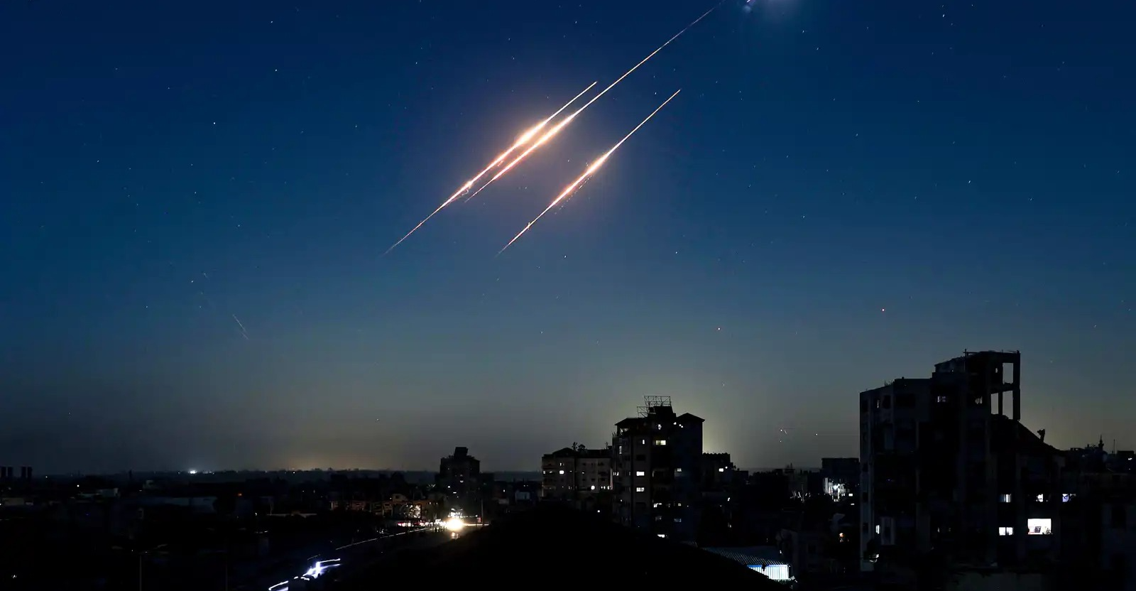 Israel claims to shoot down rockets fired from Gaza