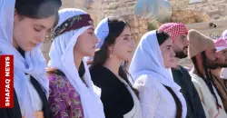 Iraq’s Sinjar shrine pulses with global Yazidi cultural display
