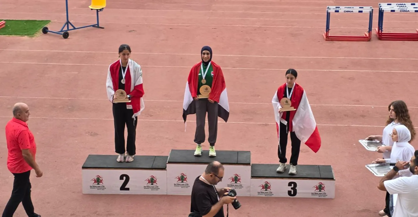 العراق يضيف 7 أوسمة لرصيده في ثالث أيام "غرب آسيا" لألعاب القوى