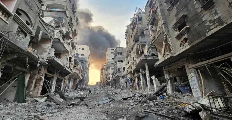 "رايتس ووتش": إسرائيل حولت غزة إلى انقاض ولا مجال لانتظار خطة ترمب