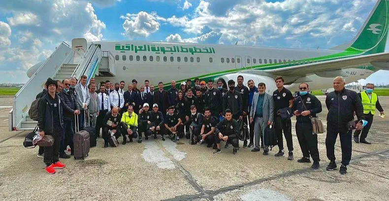 المحترفون يصلون تباعاً.. المنتخب العراقي يغادر إلى السعودية لخوض الملحق الاسيوي