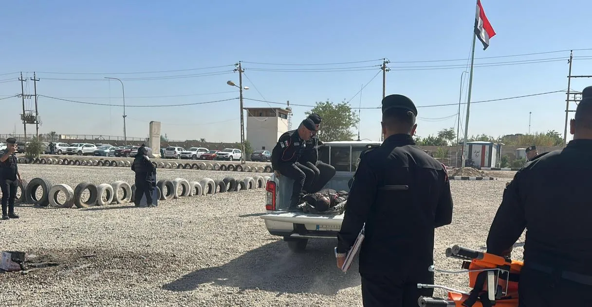 شخص يدهس شقيقه أمام المنزل في ديالى