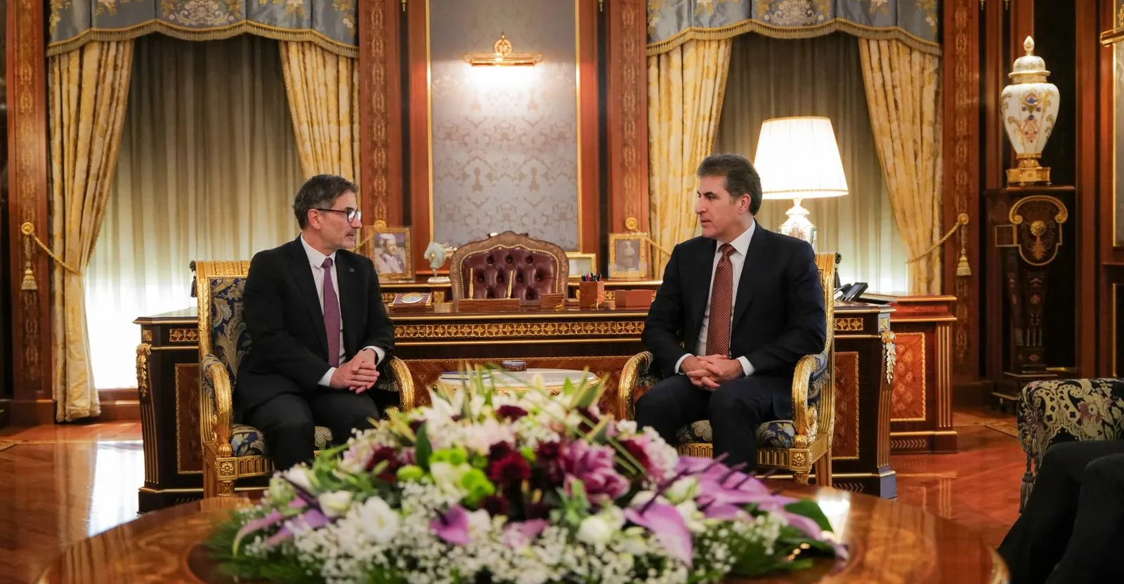 نيجيرفان بارزاني يبدي رغبة اقليم كوردستان في توسيع التعاون مع الاتحاد الأوروبي