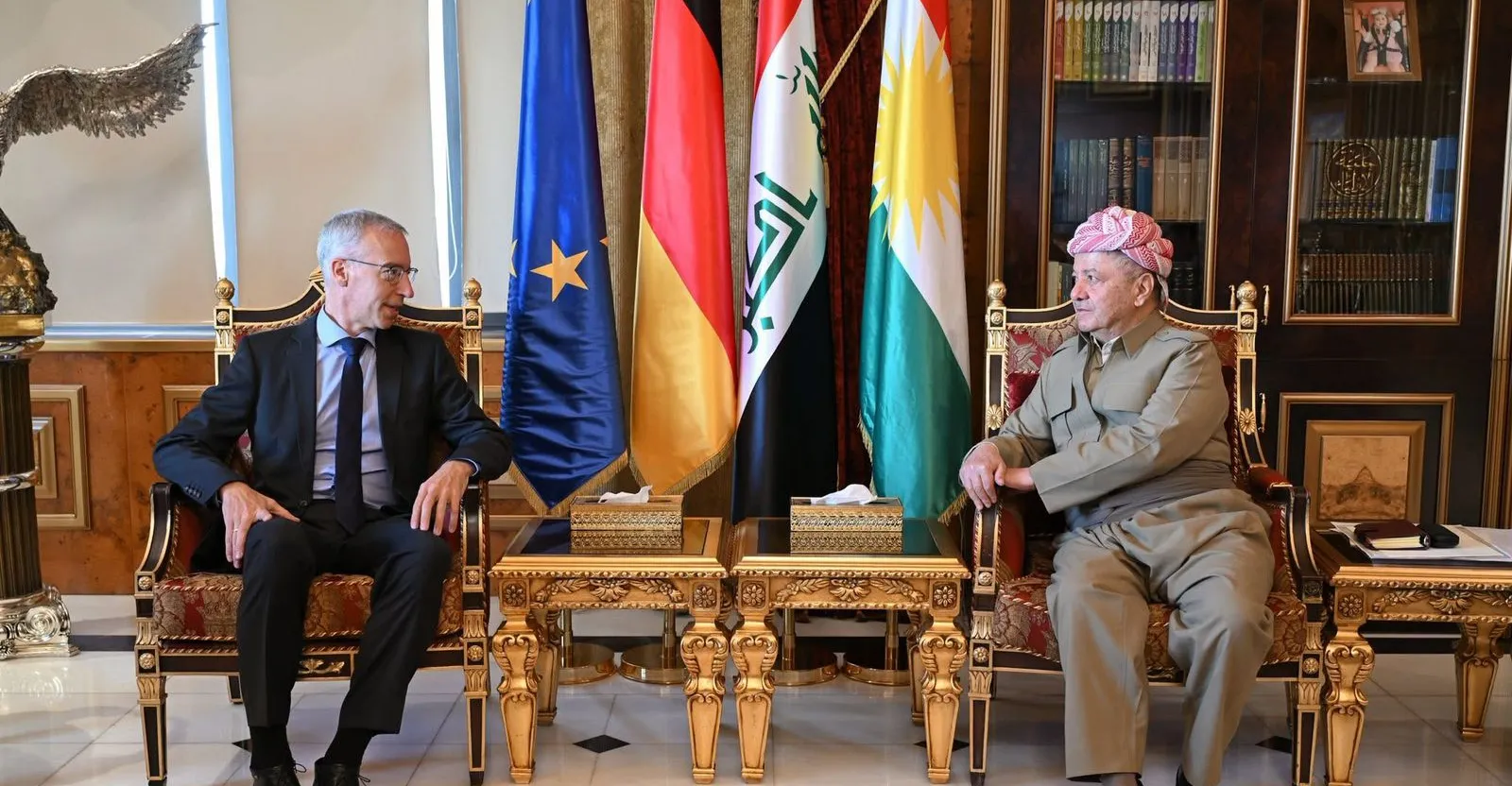 مسعود بارزاني: أسباب ظهور الإرهاب ما تزال قائمة