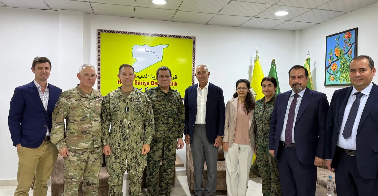 باراك عن زيارته للحسكة: هدفنا استقرار سوريا