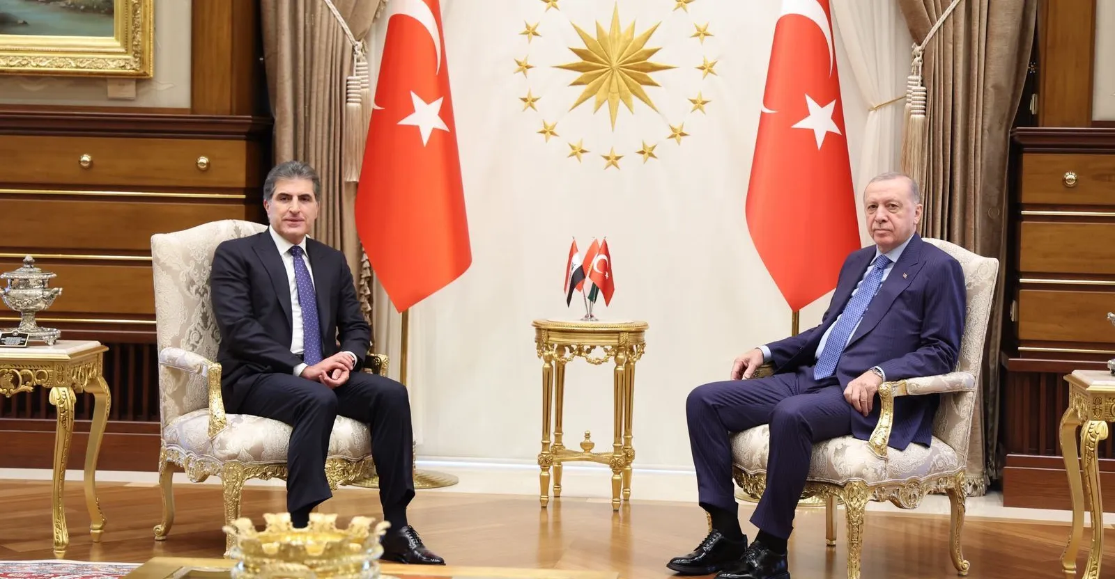 ملفات دسمة على الطاولة.. كشف تفاصيل لقاء نيجيرفان بارزاني - أردوغان