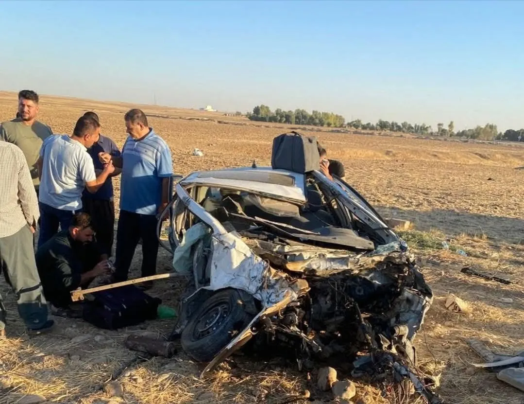 کوشیان و زەخمداری لە ئەنجام رویداویگ هاتوچو لەبان ری خانەقین - کەلار