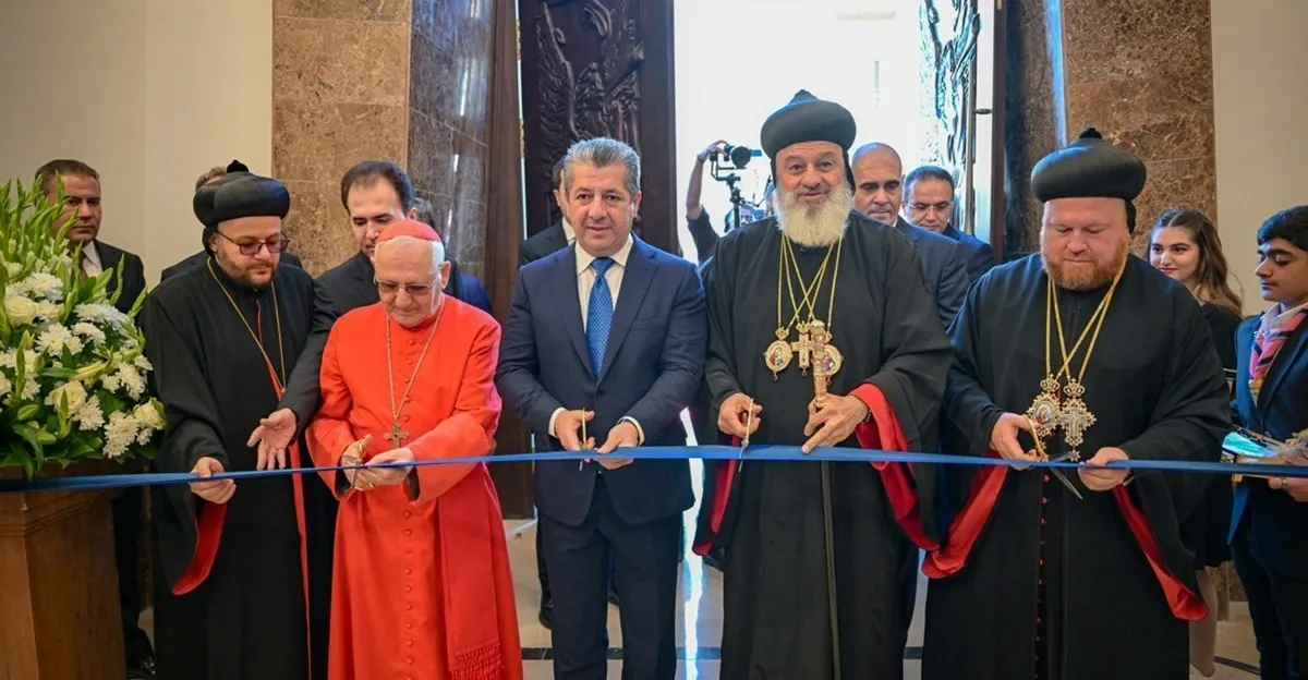 PM Barzani champions coexistence with new church, al-Azhar institute in Erbil