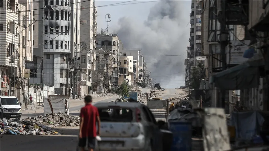 ‏غەززە..تەرم دەیان کەس لە ژیر لاوارەیل دراوریان