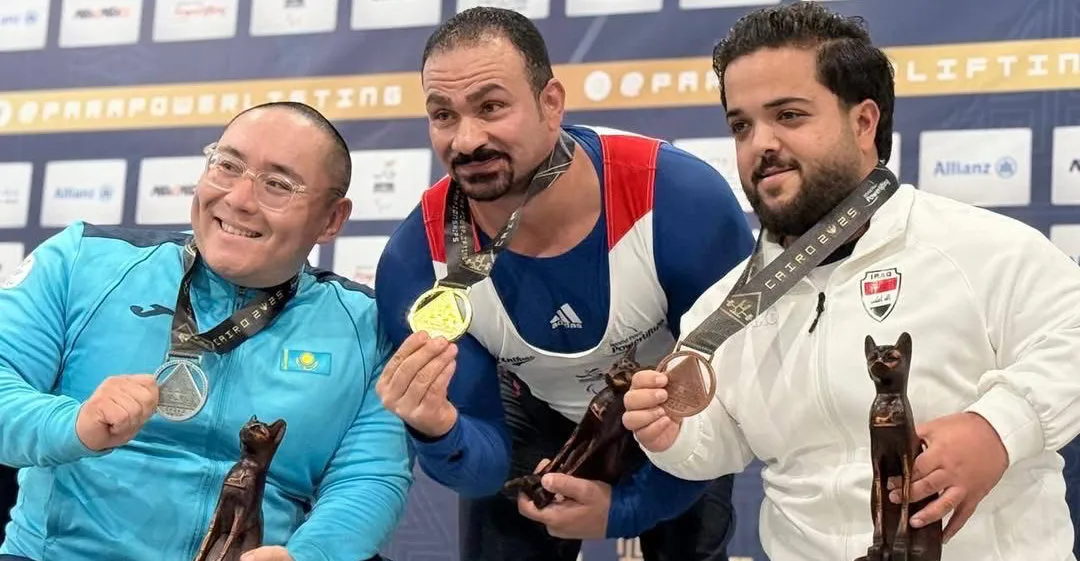 نجلة عماد تبدأ مشوار الحفاظ على اللقب في آسيا وانجاز مزدوج لرباعي العراق في بطولة العالم