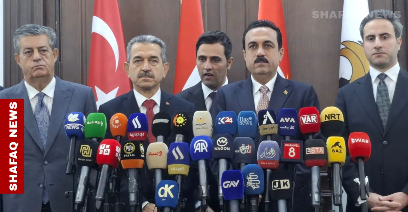 تنسيق تركي – كوردستاني لتعزيز العلاقات والتنمية