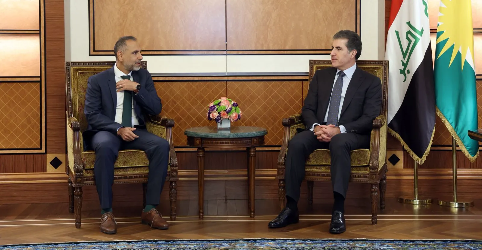 President Barzani, British Ambassador discuss Turkiye peace process