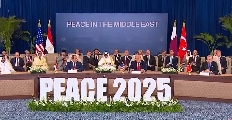 Sharm El-Sheikh Summit: Trump says peace in the Middle East “is happening now”