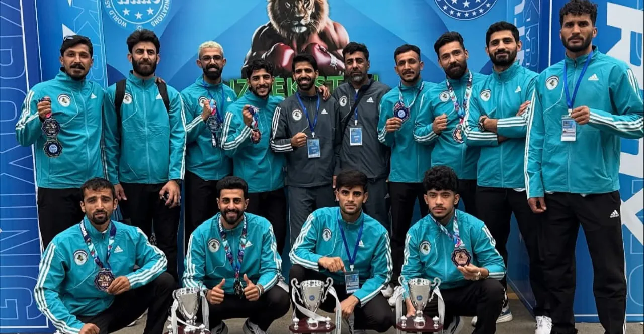 متوجاً بإنجاز عالمي .. نادي غاز الجنوب يعود من أوزبكستان إلى البصرة