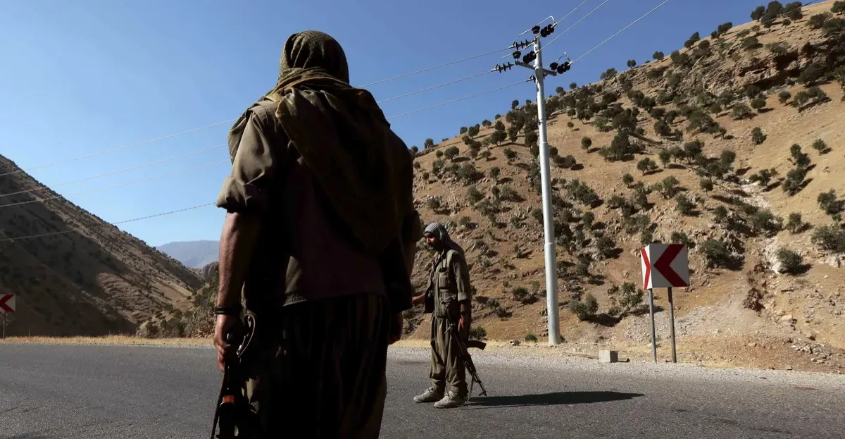 PKK fighters down drone in Kurdistan's Duhok