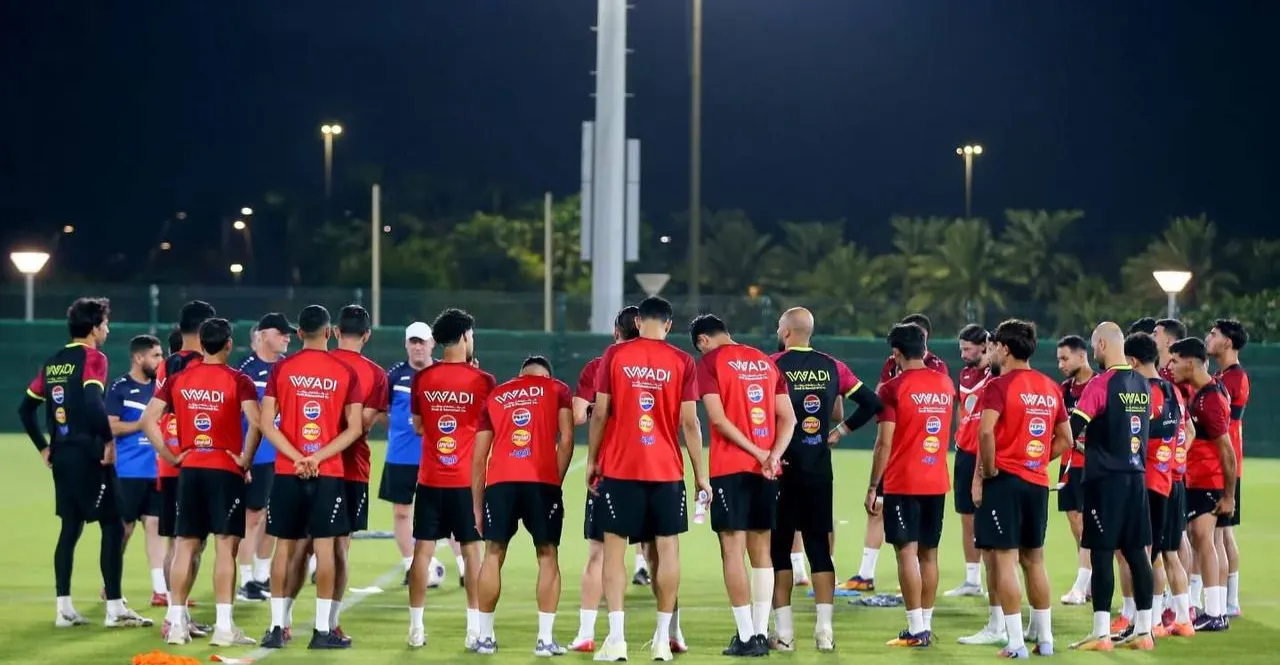 مدرب المنتخب العراقي يكشف عن تشكيلته لمواجهة السعودية
