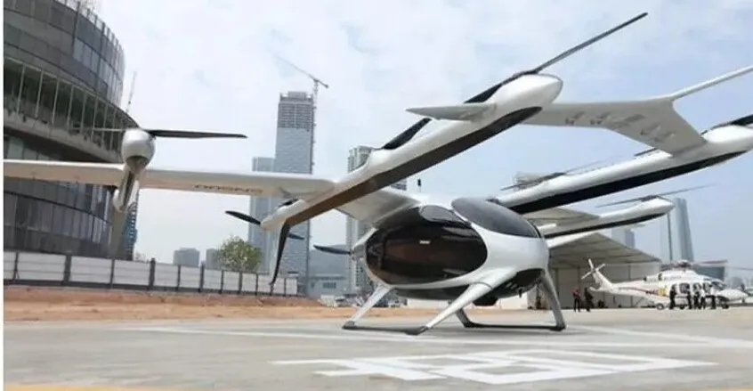 وڵات چین تاقی یەکەمین تەکسی ئاسمانی کەێد