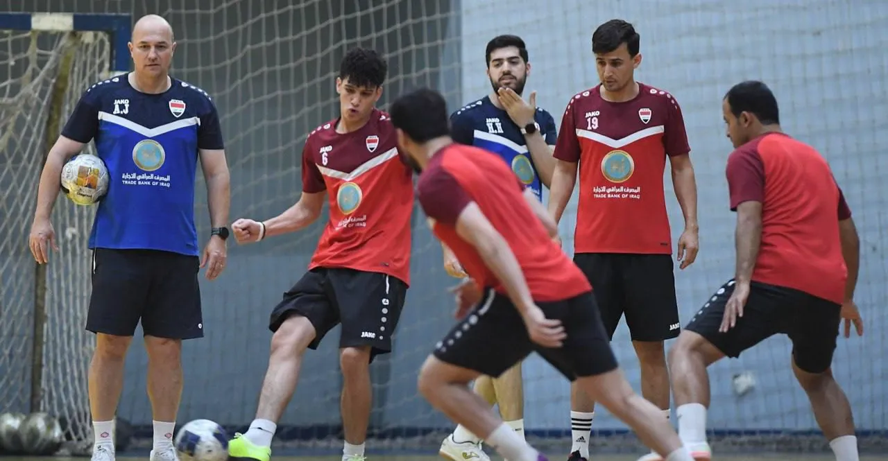 منتخب العراق لكرة الصالات يبدأ مشواره الاسيوي اليوم بمواجهة باكستان