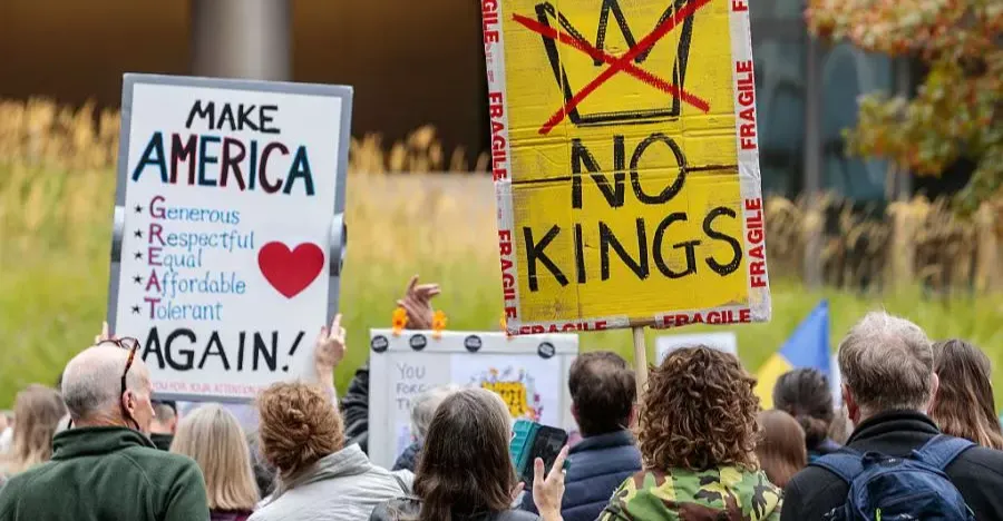 ترمب: مظاهرات "لا ملوك" صغيرة وغير فعالة