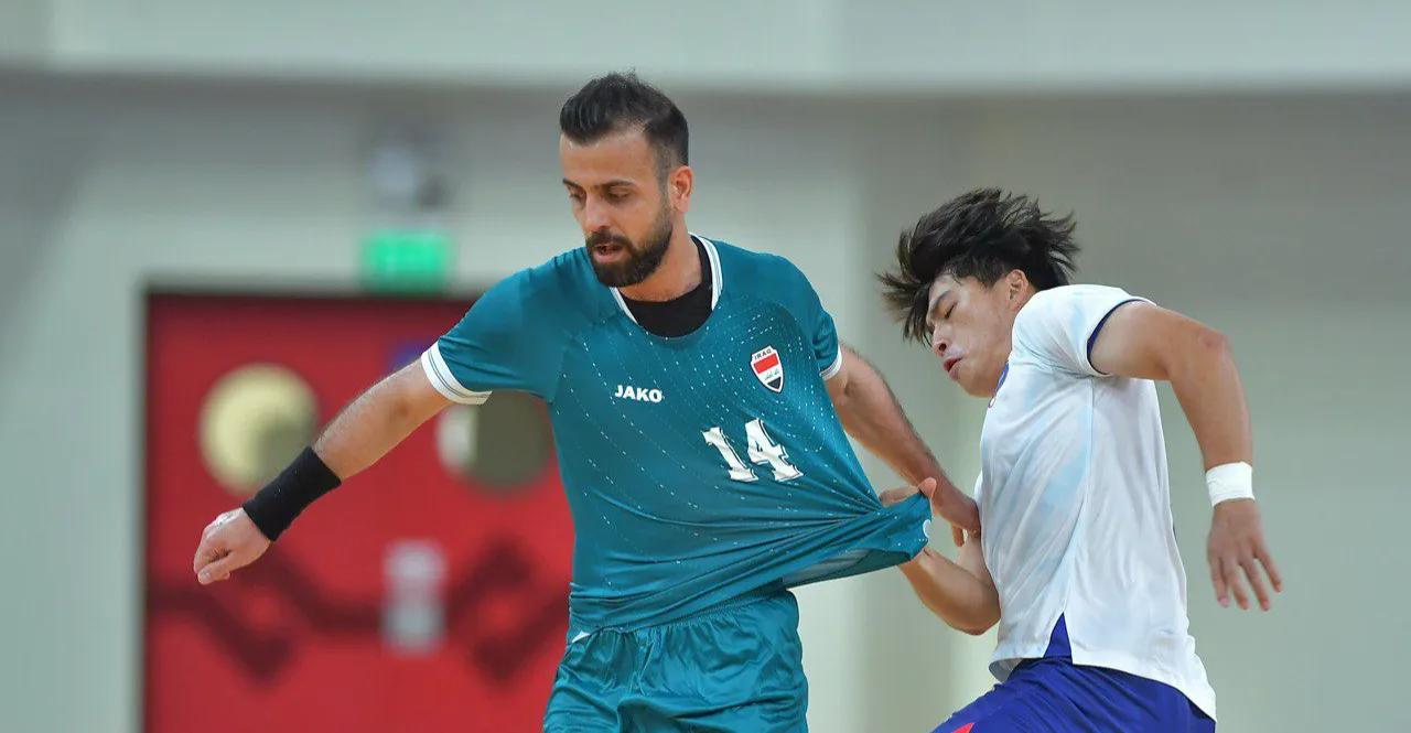 "صالات العراق" يحقق ثاني انتصاراته في تصفيات كأس آسيا