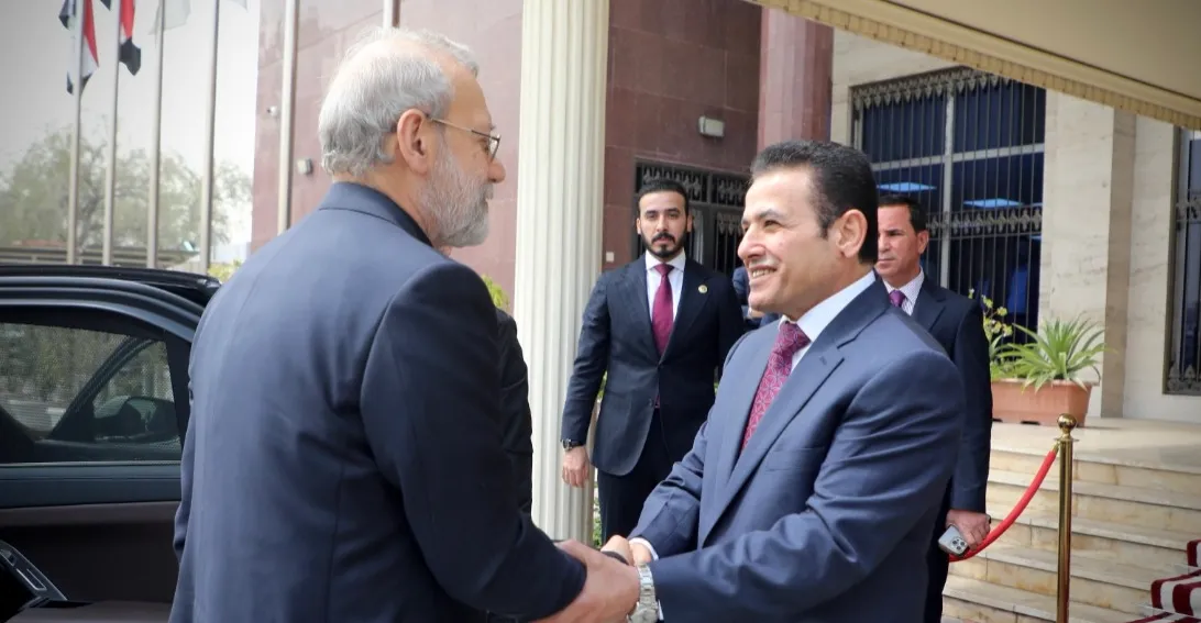 لاريجاني يشيد بمواقف العراق "البناءة" خلال حرب الـ12 يوماً على إيران