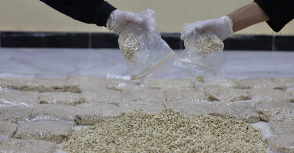 ‏سوریا.. دەسنریا وەبان 12 ملیۆن گلە حەب کبتاگۆن و نیم تەن حەشیش ئامادەکریاس ئەرا قاچاغکردن وەرەو ئۆردن