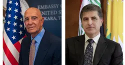 President Barzani, US Envoy Barrack focus on Syrian dialogue