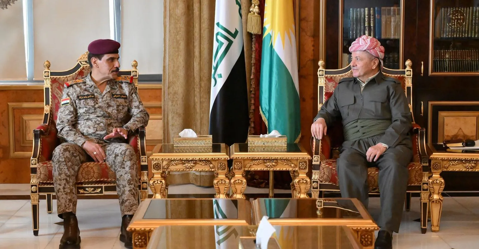 بارزاني ويارالله يبحثان دعم التحالف الدولي وتعزيز التعاون الأمني لمنع "عودة داعش"