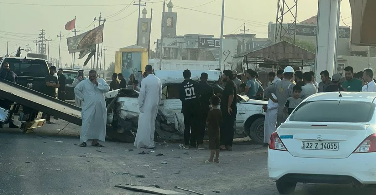 ‏مردن 5 خوەنەوارو زەخمداری 10 کەس وە رویداو هاتوچو لە باشوور عراق (ڤیدیۆ)