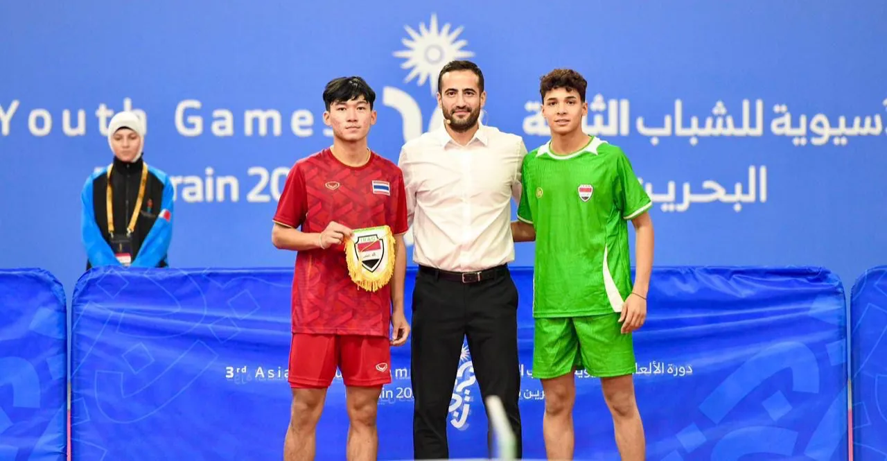 العراق يحصل على أول ميدالية ذهبية بتاريخه في "تيك بول" آسيا