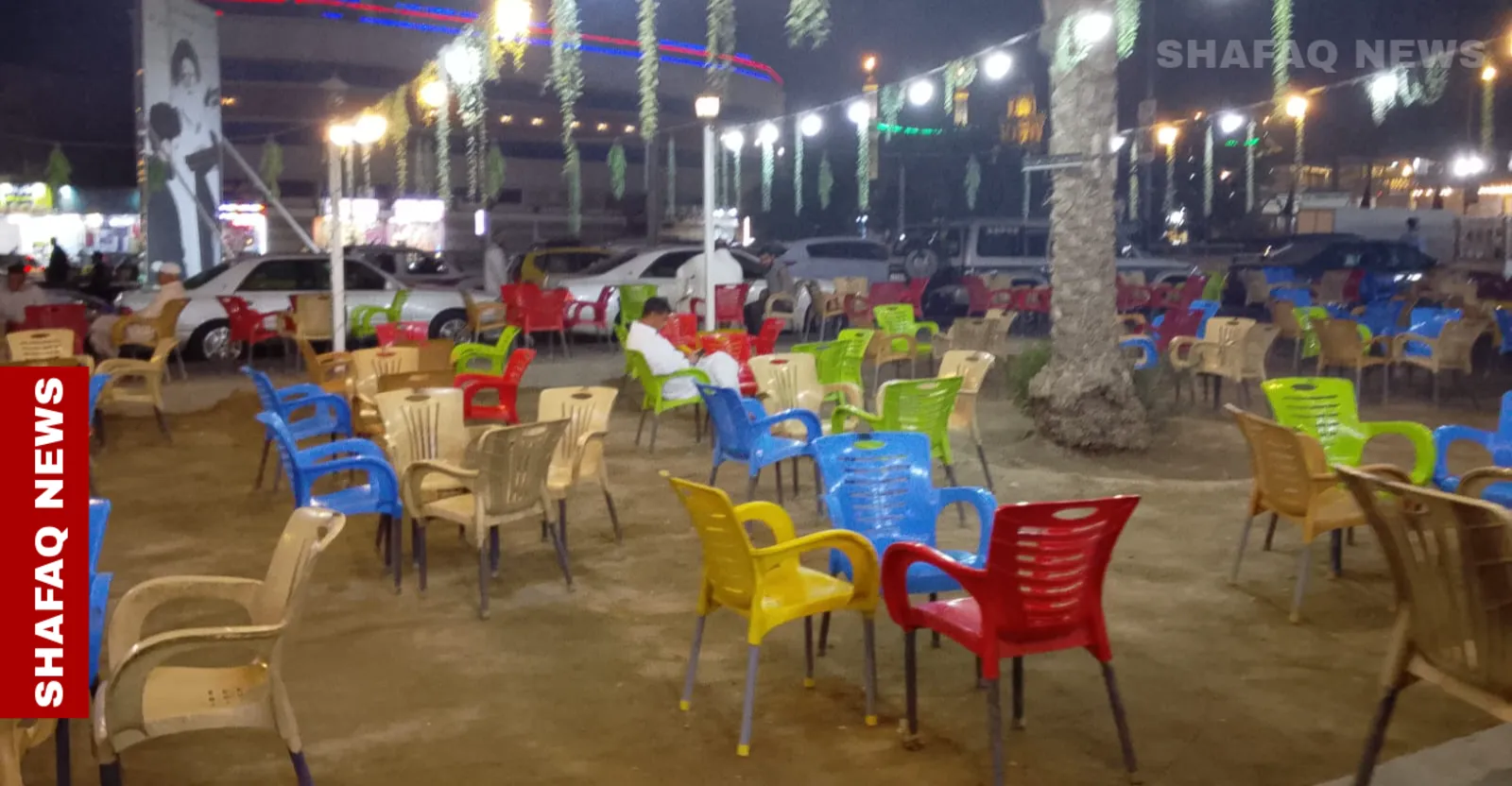 Autumn colors brighten Kufa’s streets and cafes