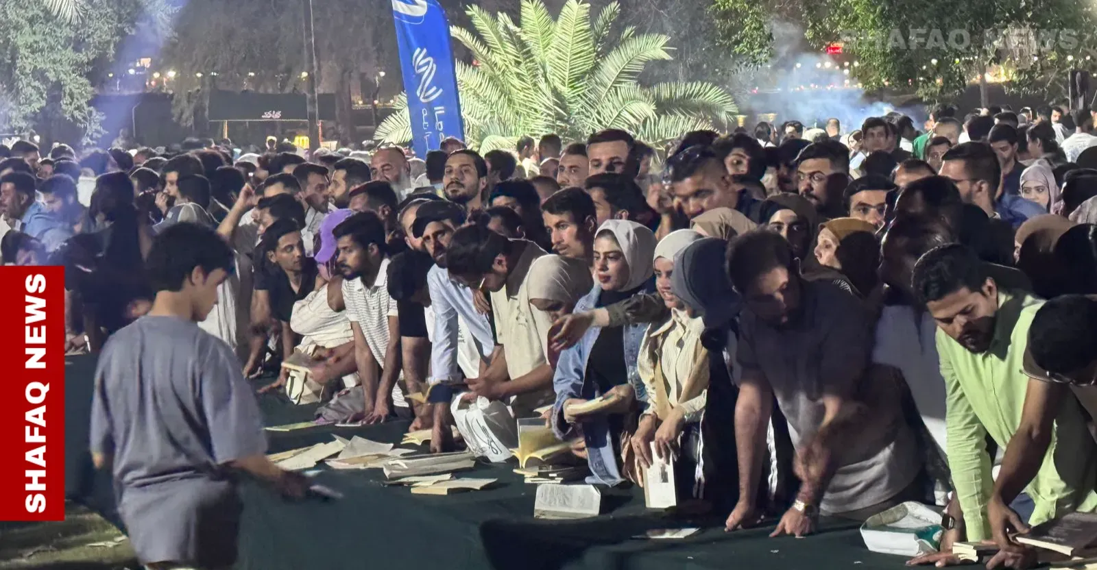 Thousands flock to Baghdad’s “I Am Iraqi, I Read” festival